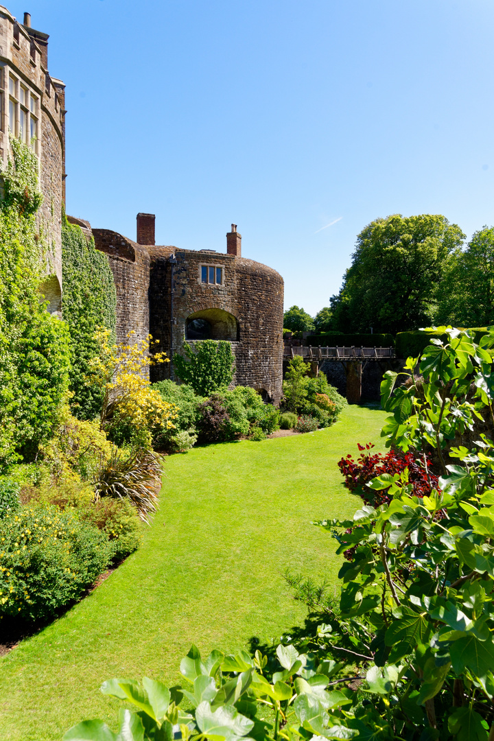 Spaziergang rund um Walmer Castle