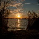 ... Spaziergang um den Erlichsee am 25.12.2015 - the sun goes down 1 ...