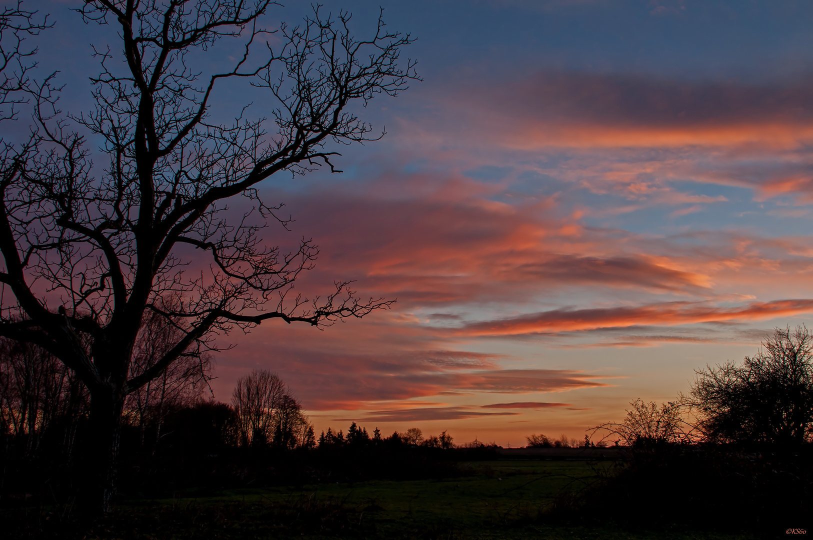 ... Spaziergang um den Erlichsee am 25.12.2015 - the sun goes down 4 ...