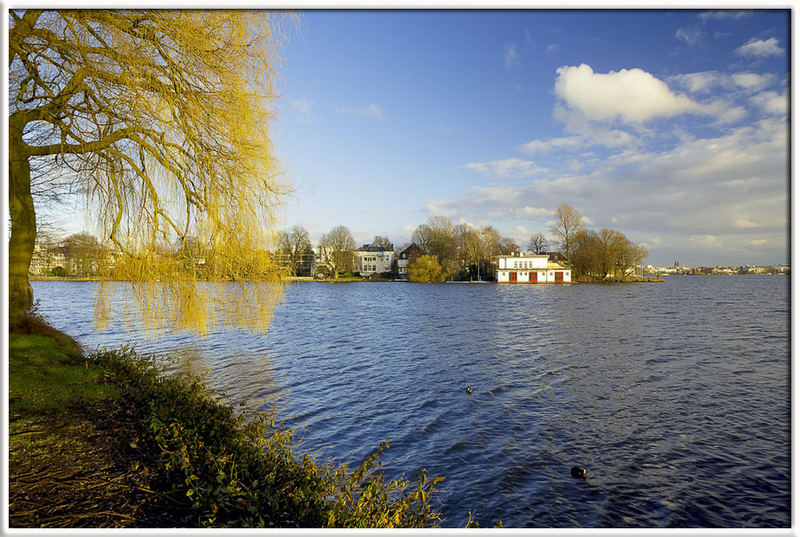 Spaziergang um die Alster