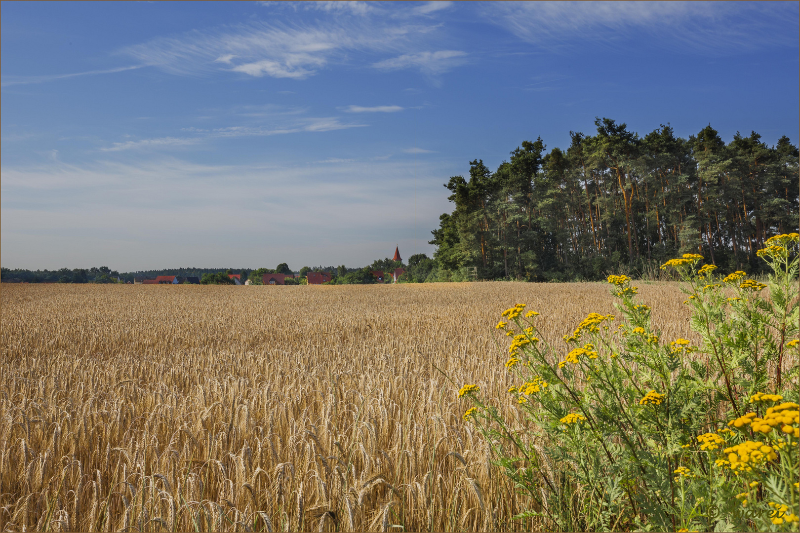 Spaziergang ums Dorf