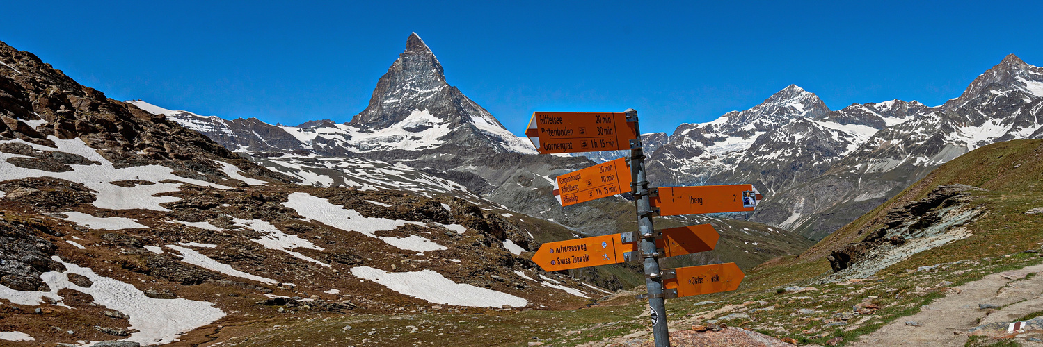 Spaziergang von Rotenboden nach Riffelberg