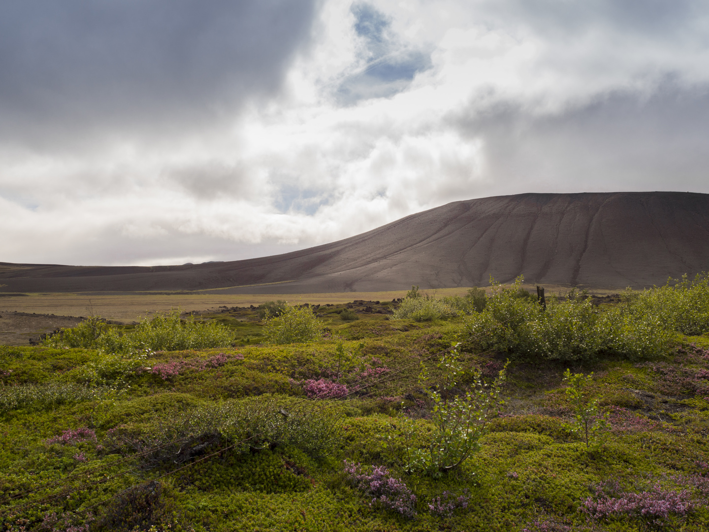 Spaziergang zum Hverfjall