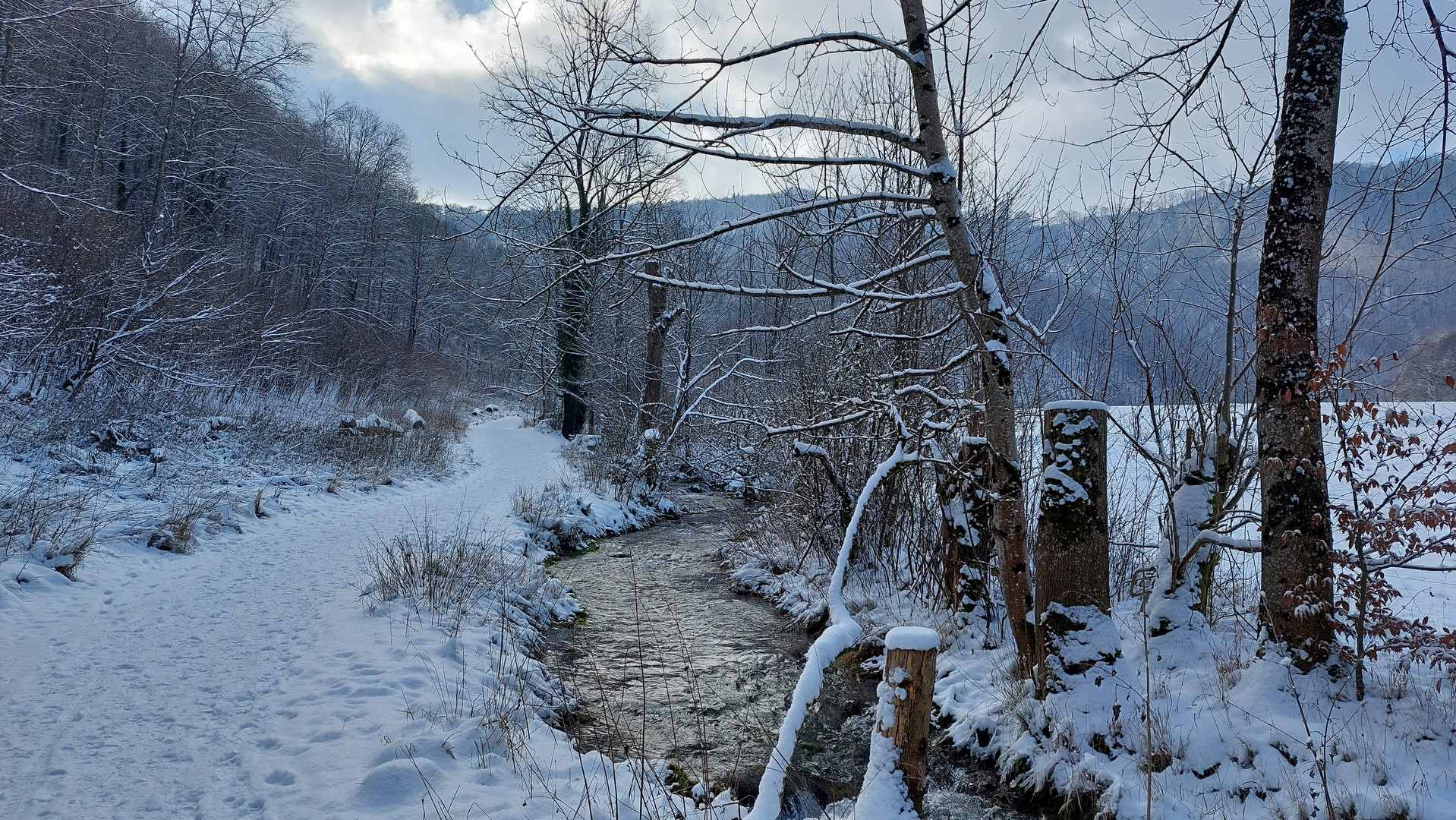 Spaziergang zum Wasserfall