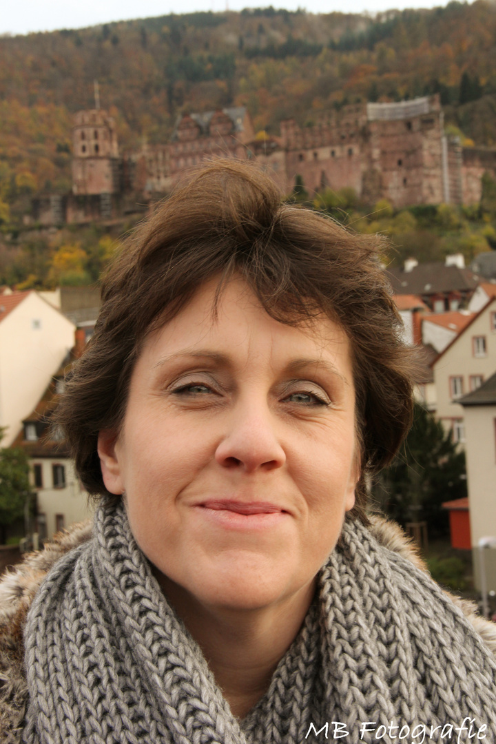 Spaziergang zur Alten Brücke in Heidelberg