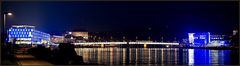 Spaziergang zur "Blaue Stunde" in Linz/OÖ