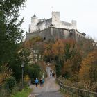 Spaziergang zur Festung Hohen-Salzburg