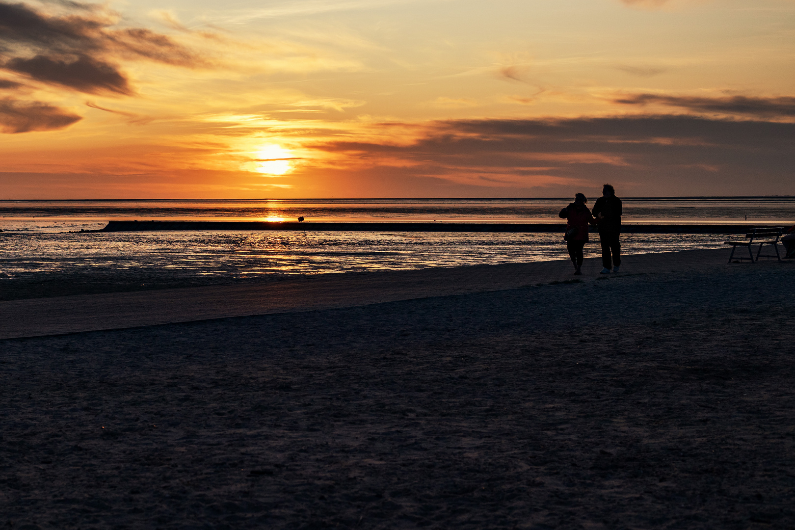 Spaziergang zur Goldenen Stunde...