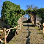 Spaziergang zur Ruine Krukenburg, Bad Karlshafen