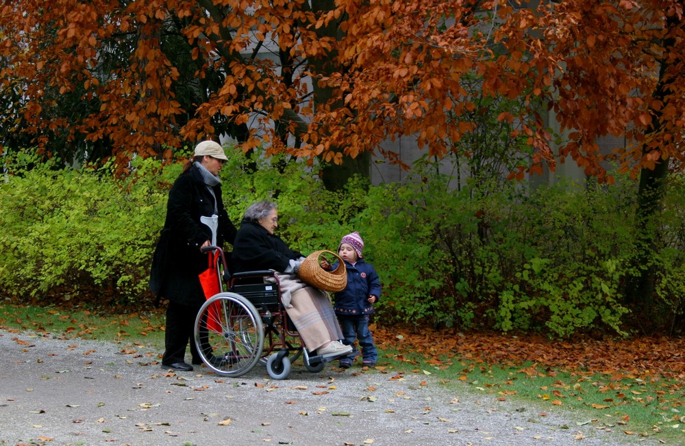 Spaziergang(fahrt) im Herbst