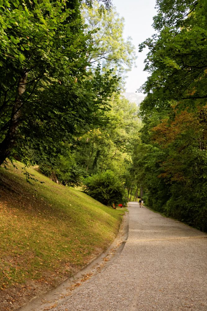 Spazierweg zum Alpenzoo