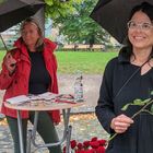 SPD-Infostand in Rostock