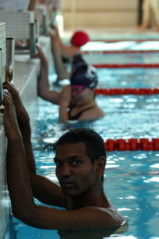 Special Olympics - Natation à Lugano - Start