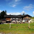 Speckalm am Sudelfeld mit Wendelstein im Hintergrund