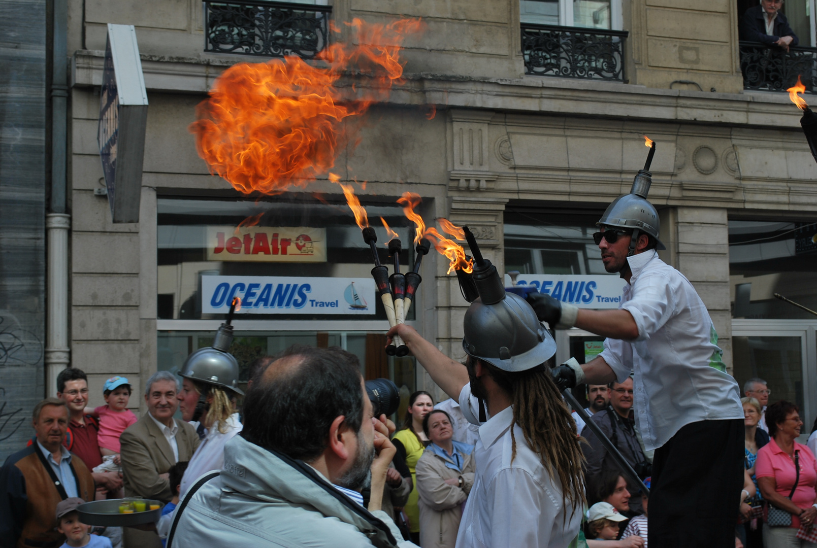 Spectacle de la parade Zinneke