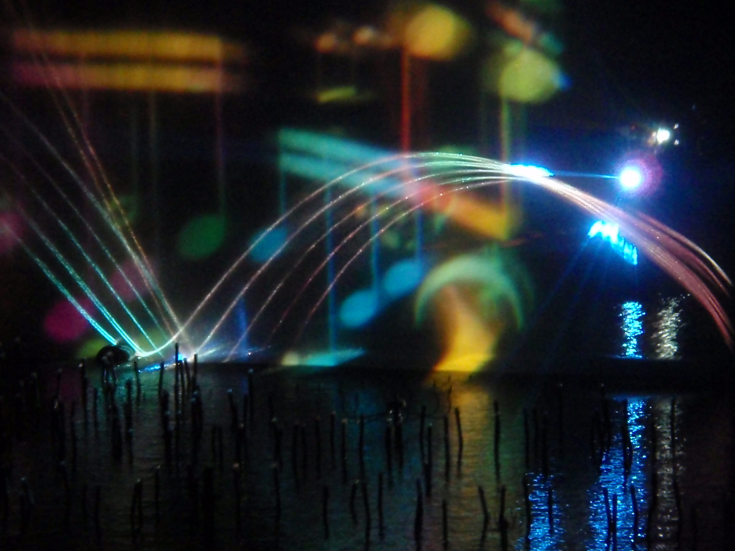 spectacle du soir du futuroscope