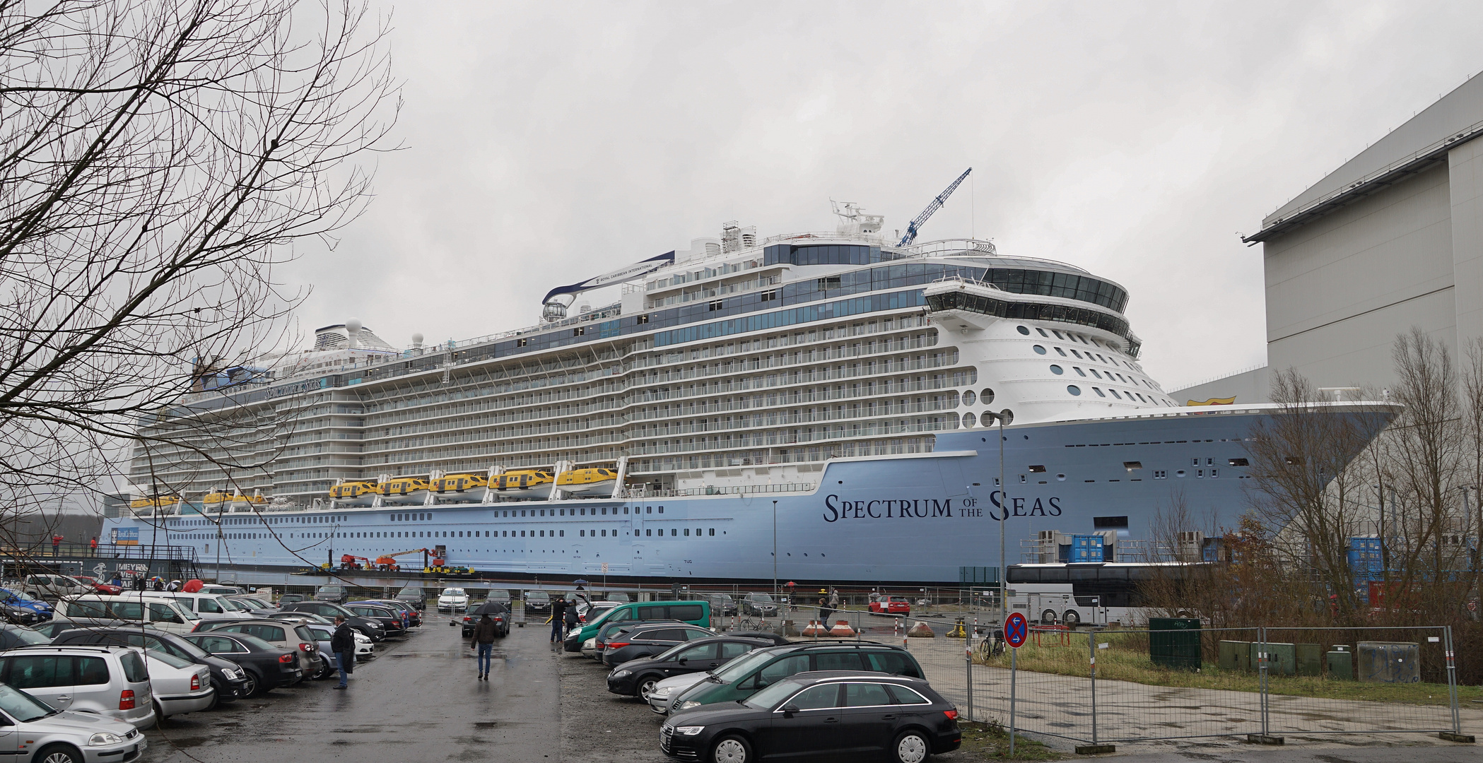 Spectrum of the Seas bei der Meyer Werft