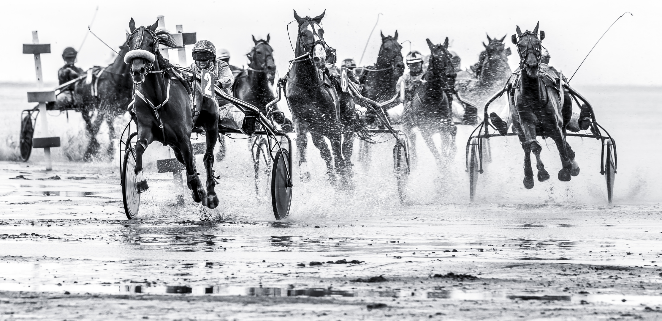 speed on the beach...