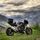 Speed Triple am Arlberg