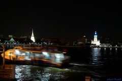 Speedboat on Bangkok river