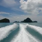 Speedbootfahrt im Süden Thailands