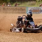 Speedkart auf der Grasbahn Rundstrecke