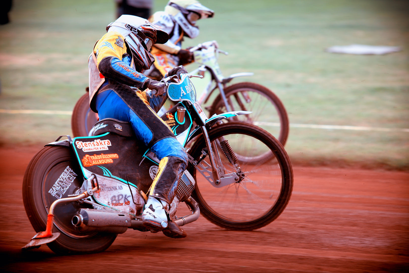 Speedway Abendsberg 2013 - Überholmanöver