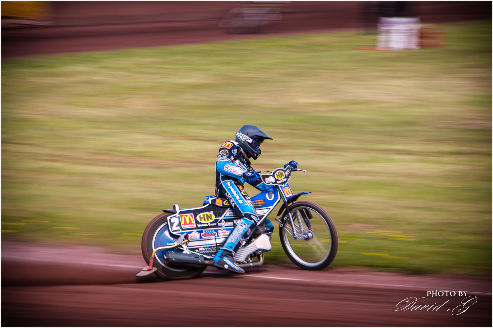 Speedway Rennen in Neuenknick