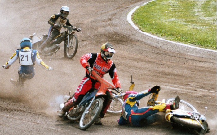 Speedway Sturz