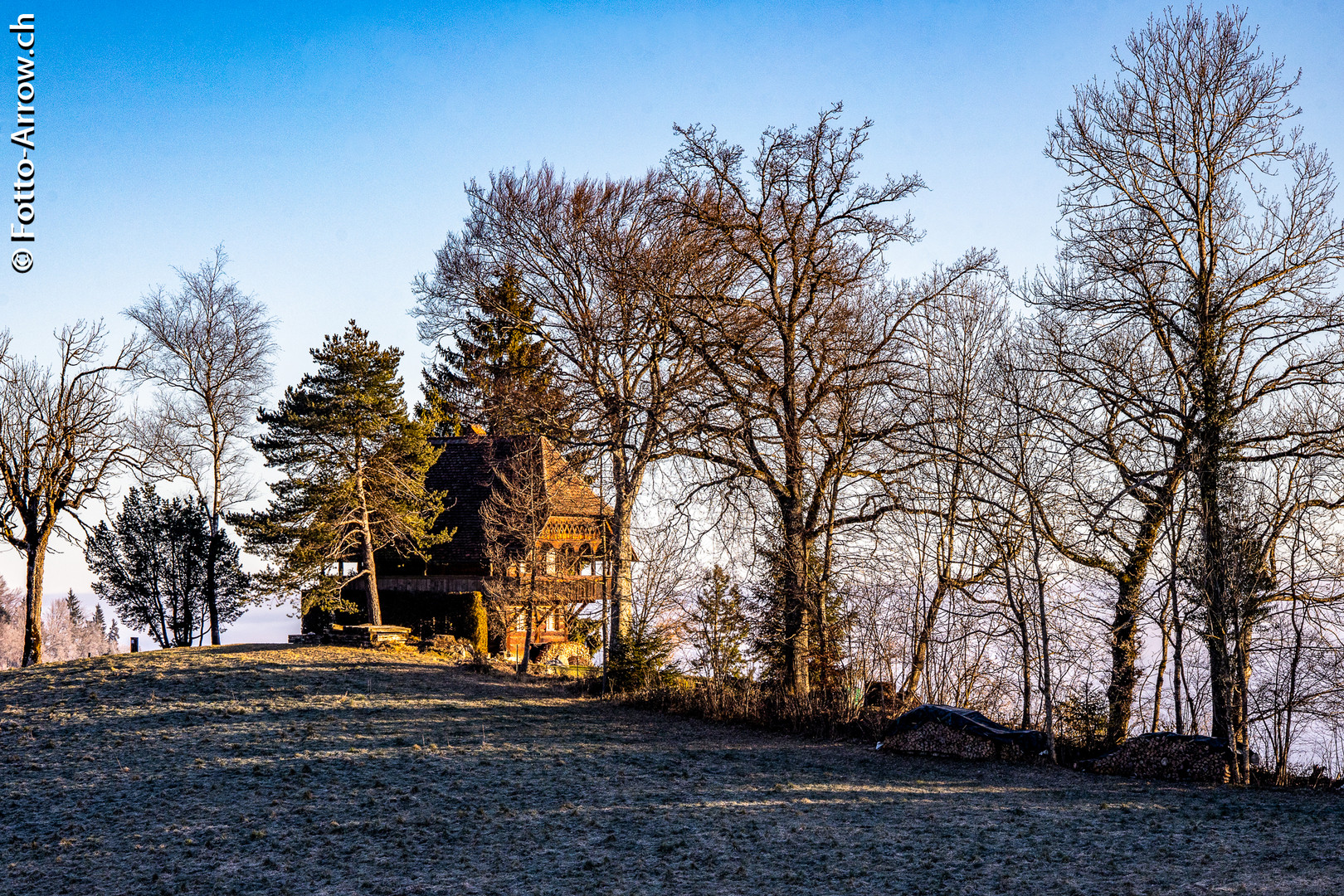 Speicher in der Morgensonne