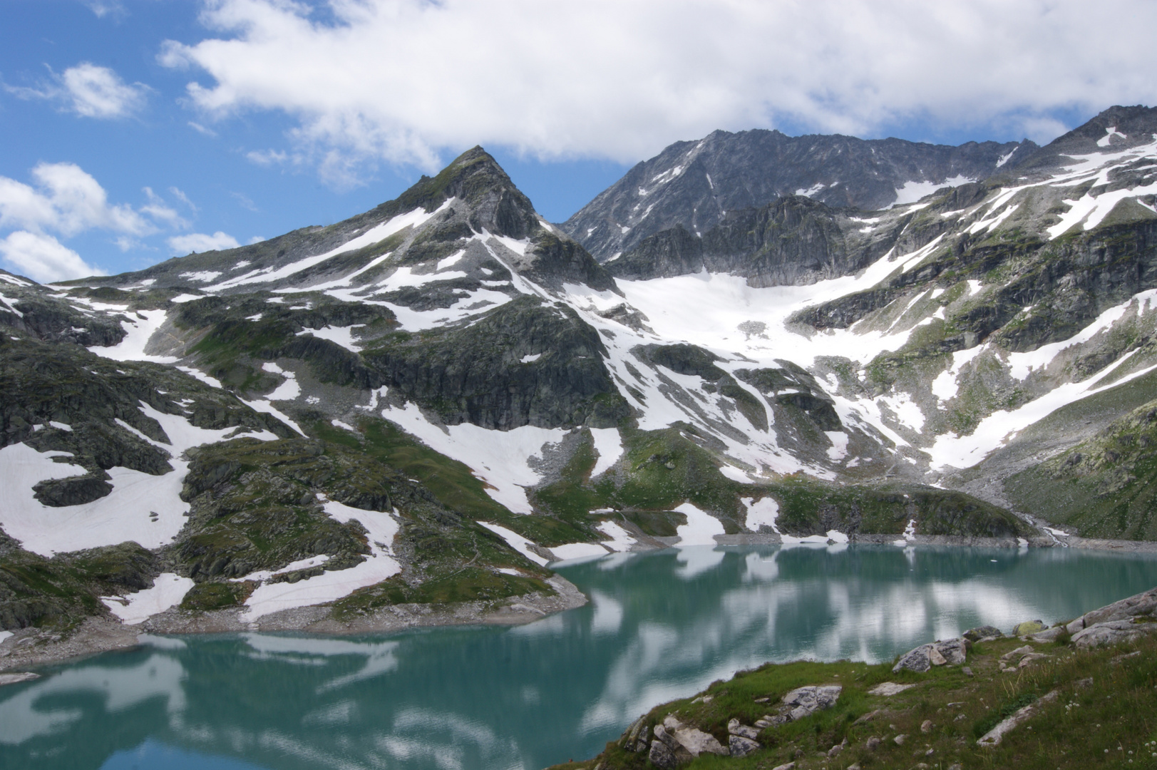 Speicher Weißsee Nordsperre Uttendorf in Österreich