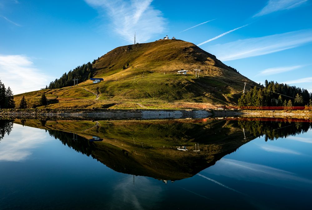 Speichersee 2  Blick Hohe Salve 