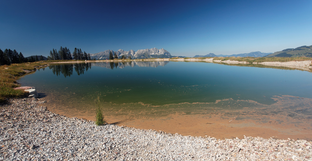 Speichersee am Hahnenkamm