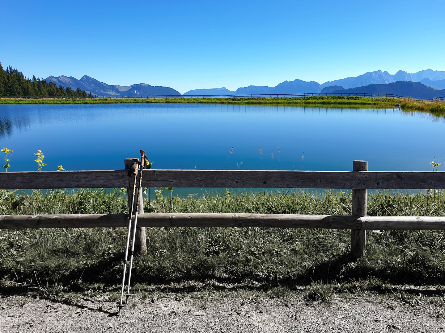 Speichersee auf der Steinplatte