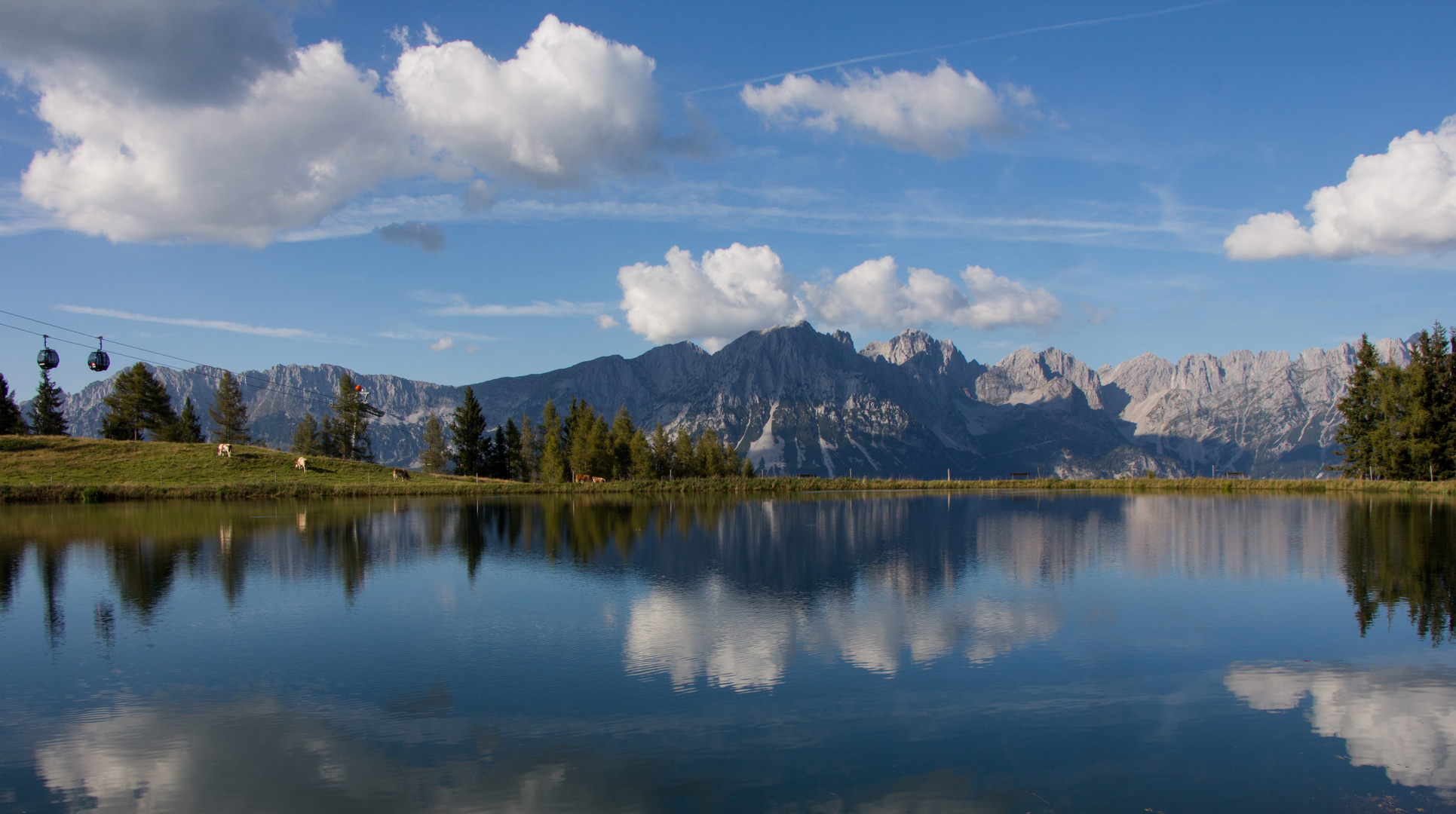 Speichersee Hartkaiser in Ellmau