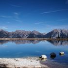 Speichersee mit Karwendelblick