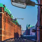 Speicherstadt, alte Lampe