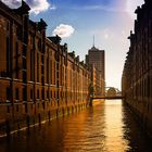 Speicherstadt am Abend