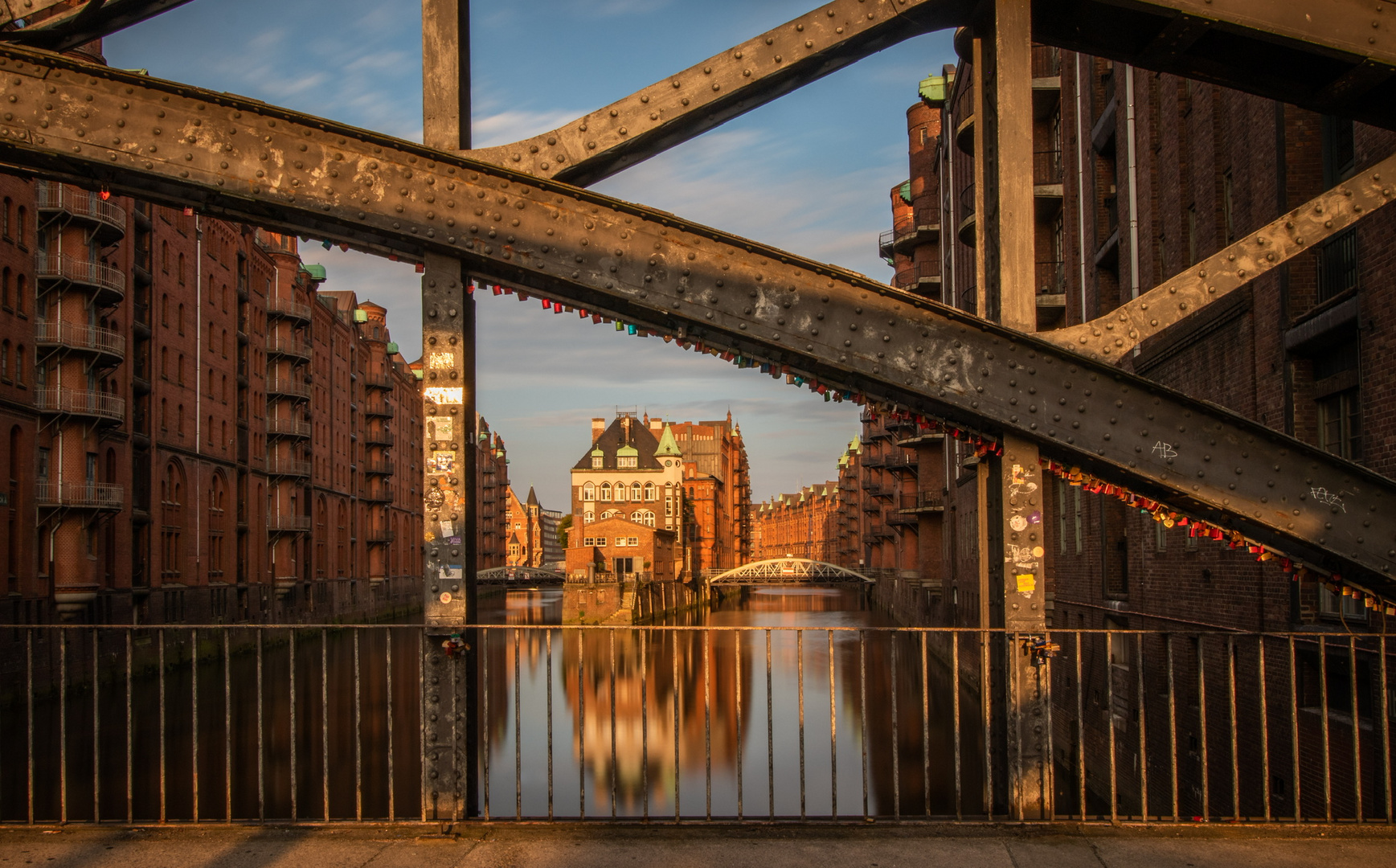 Speicherstadt am frühen Morgen 