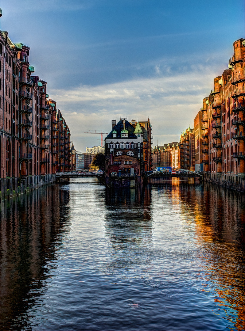 Speicherstadt am Morgen