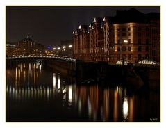 Speicherstadt      at Night