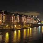 Speicherstadt at night