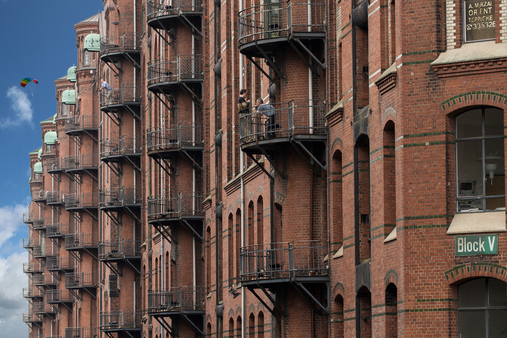 Speicherstadt Balkone