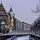 Speicherstadt bei -8,5 Grad