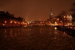 Speicherstadt bei Nacht