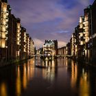 Speicherstadt bei Nacht 2