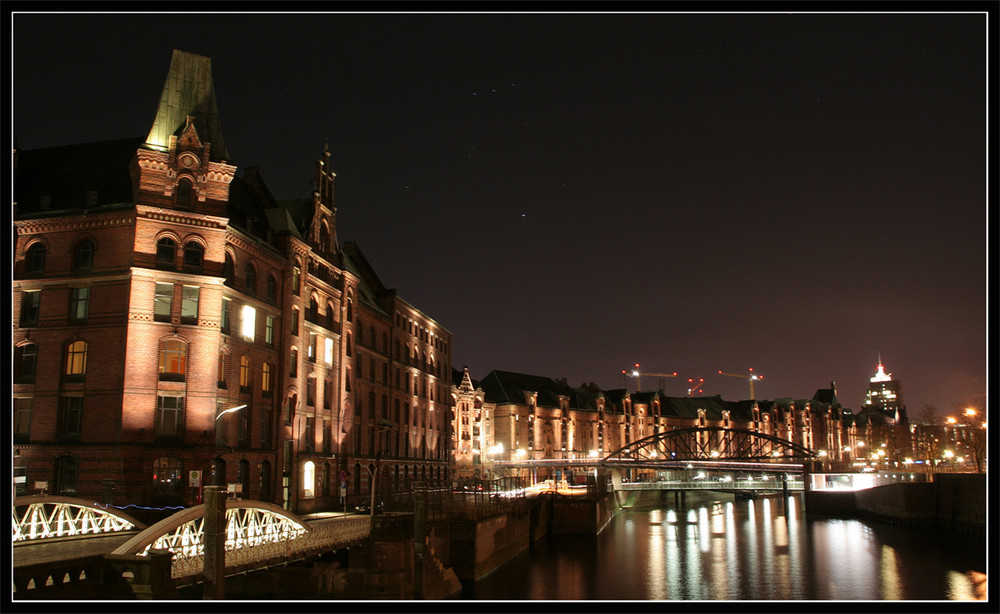 Speicherstadt bei Nacht (3)