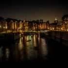 Speicherstadt bei Nacht