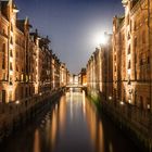 Speicherstadt bei Nacht