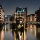 Speicherstadt bei Nacht